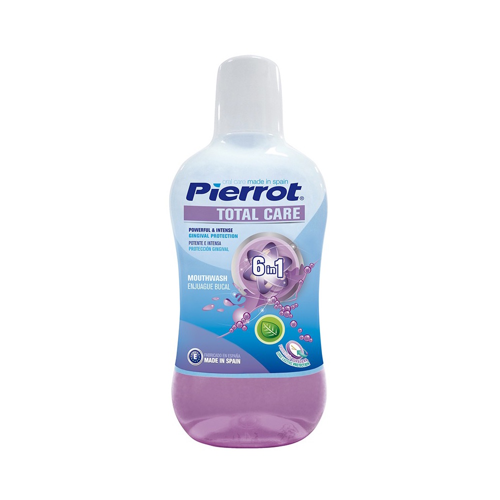 Nước súc miệng dùng hàng ngày Pierrot Total Care 500ml