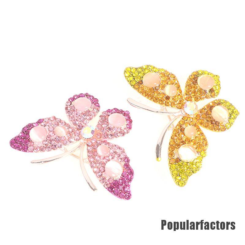 Ghim Cài Áo Hình Bướm Sang Trọng