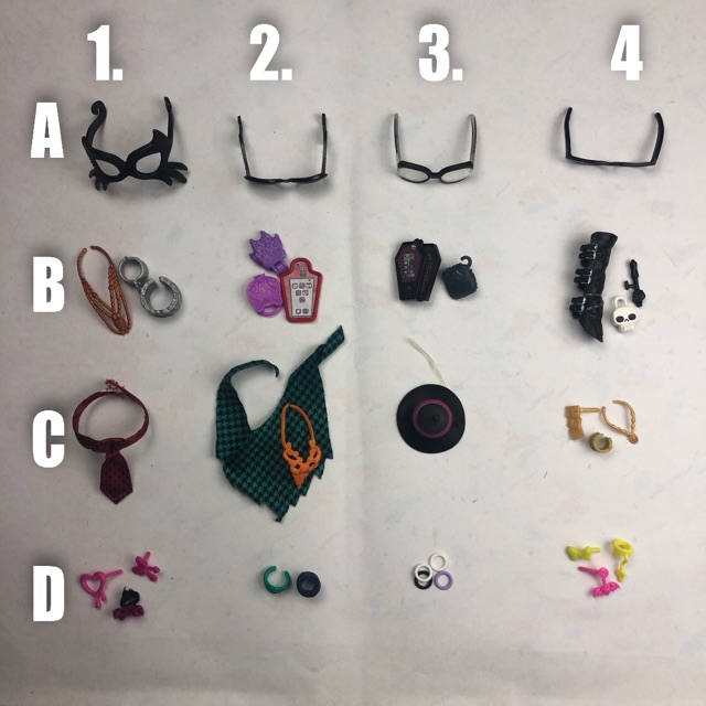 Mh phụ kiện cho búp bê monster high