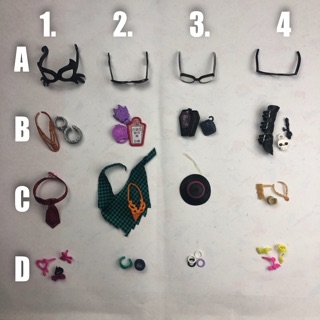 Mh phụ kiện cho búp bê monster high