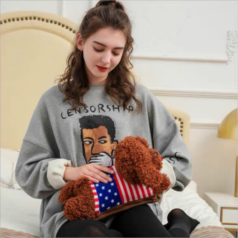 Túi sưởi ấm mini sạc điện hình thú đa năng chườm đau bụng kinh