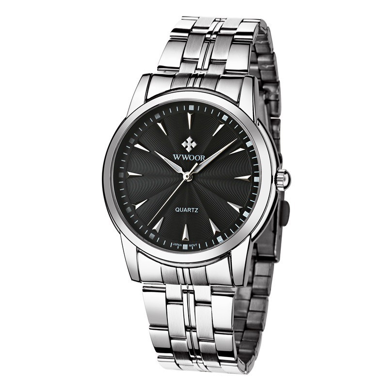 ĐỒNG HỒ NAM WWOOR 8028 DÂY THÉP CHÍNH HÃNG KHÔNG GỈ Bán lẻ giá sỉ