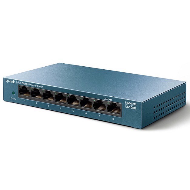 Bộ Chia Mạng 8 Cổng 1000Mbps TPLink LS108G/SG1008D - Switch 8 Port Gigabit - Hàng Chính Hãng - LS108G/SG1008D