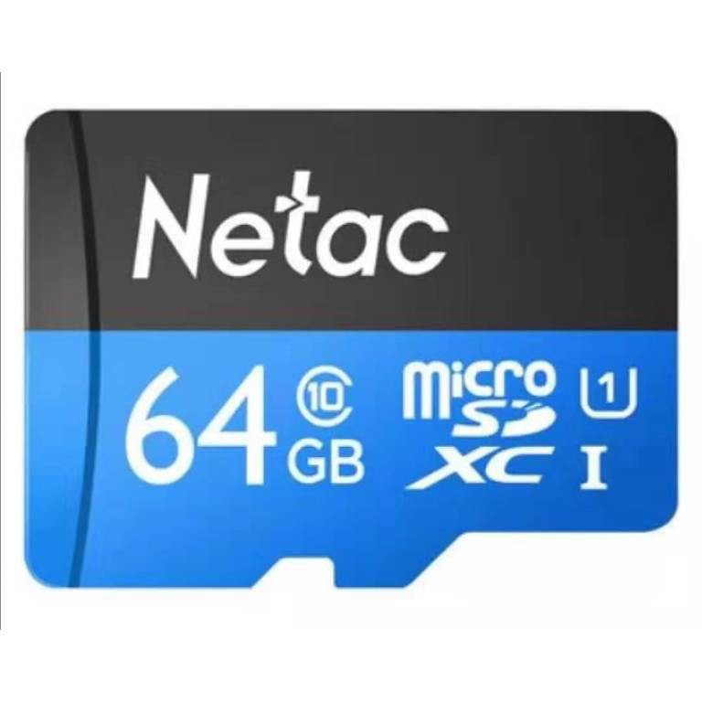 Thẻ Nhớ MicroSD Netac 64gb Class 10 Chuyên Dùng Cho Camera