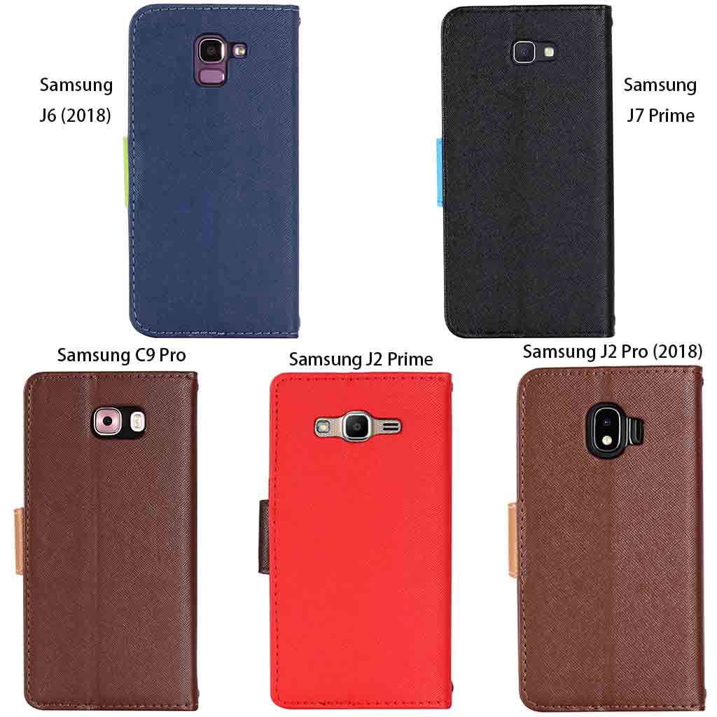 Bao da điện thoại có dây đeo bảo vệ cho Samsung Galaxy C9Pro J2Prime J2Pro 2018 J6 J7Prime J8 J4Plus J6Plus | BigBuy360 - bigbuy360.vn