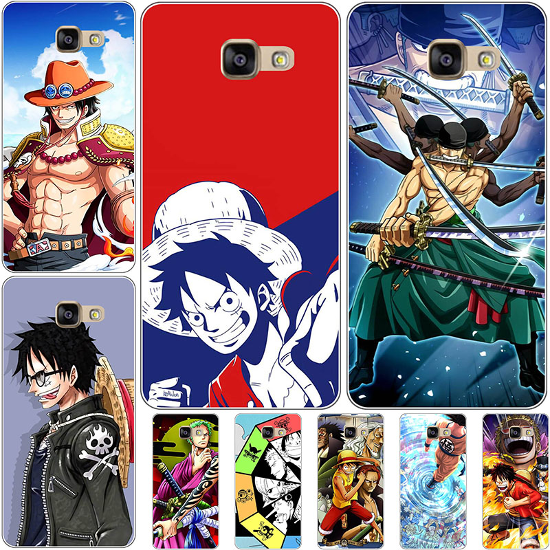 Fashion One Piece Cartoon Case For Samsung Galaxy C5 C5000 C7 C7000 C8 C9 Pro Cover Luffy Roronoa Zoro Soft Shell