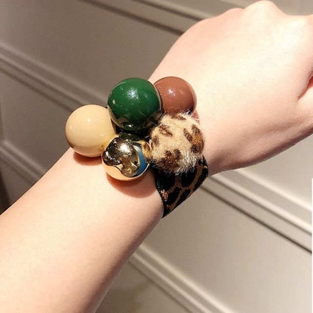 Cột tóc đính châu hàng thủ công tinh tế-PK98