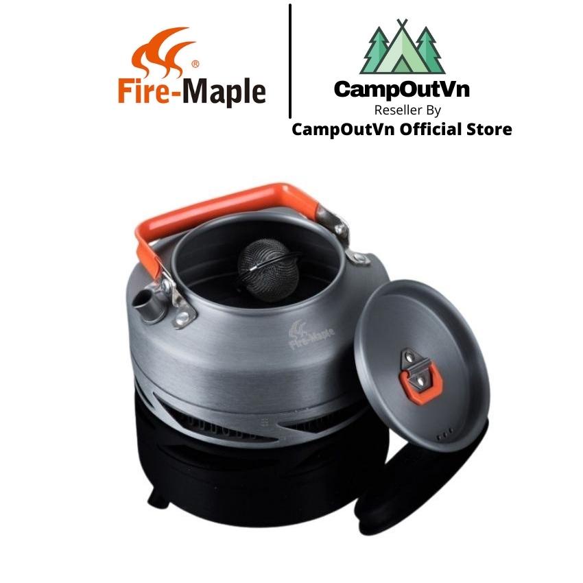 Ấm đun nước firemaple campoutvn  dã ngoại 0,8L FEAST XT1 A288