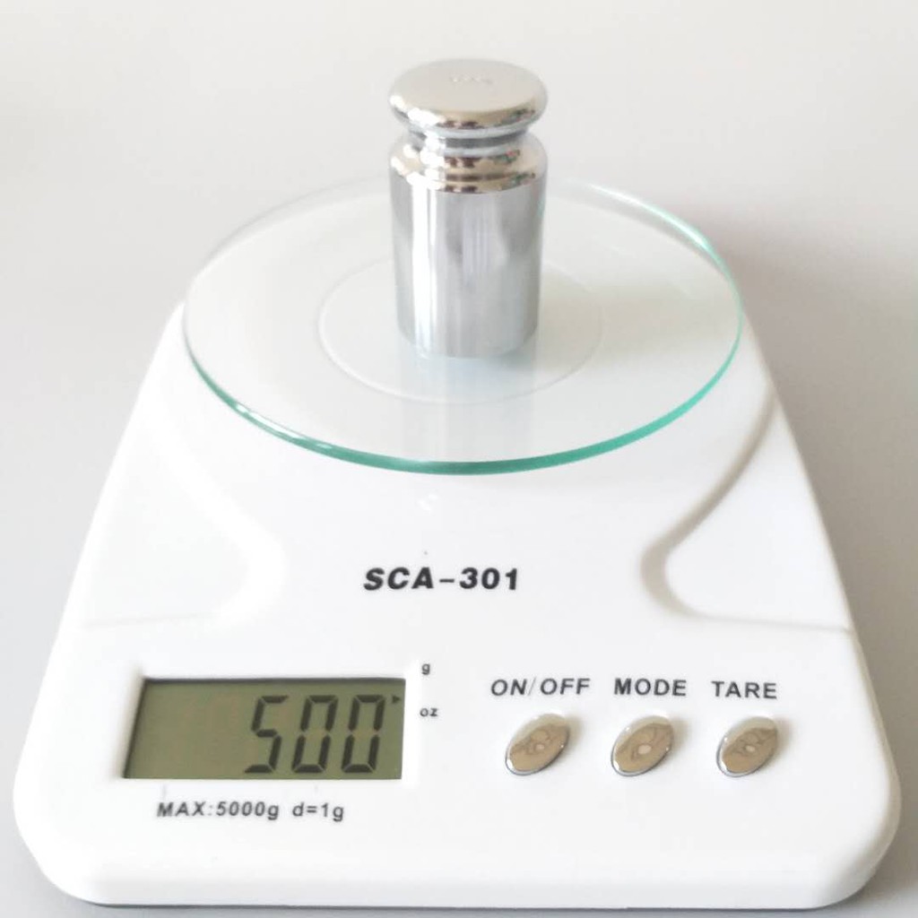 Cân Điện Tử Mini 5kg Cân Nhà Bếp SCA 301 Mặt Kính Cường Lực Siêu Chính Xác Bảo Hành 1 Năm Shop QUA