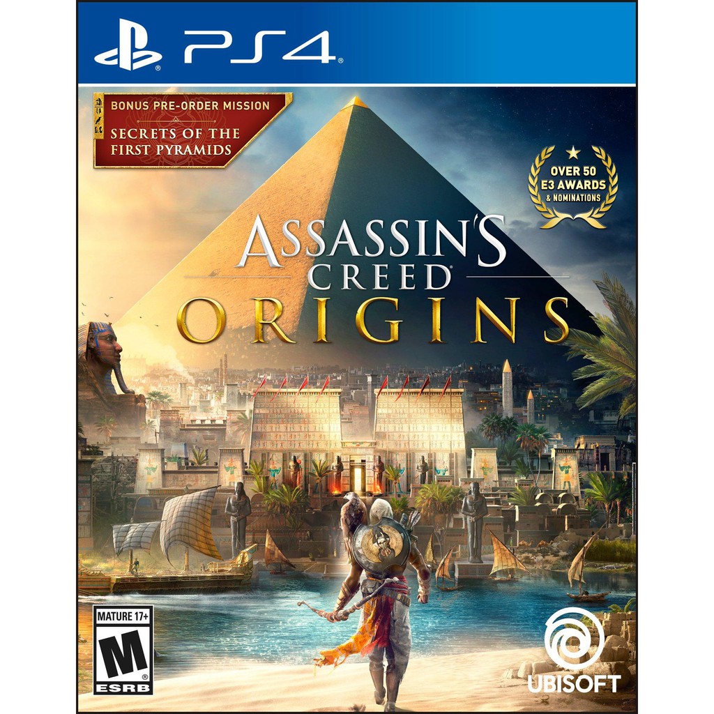 Đĩa game PS4: Assassin's Creed Origins