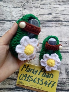 Giày len cho bé gái 0-12m