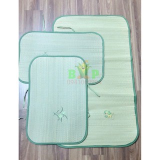 Chiếu cói mùa hè cho bé (ảnh thật shop chụp)