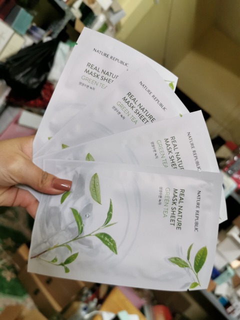 Mặt nạ giấy Nature Republic Real Mask Hàng Trung