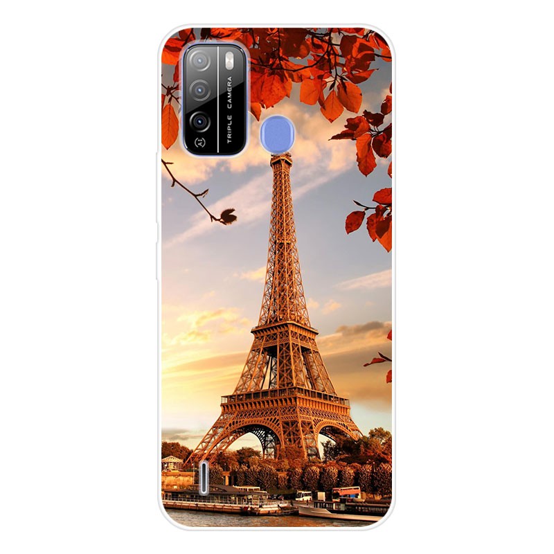 Ốp điện thoại silicone TPU mềm in hình cho Itel Vision 1 Pro Itel Vision 2