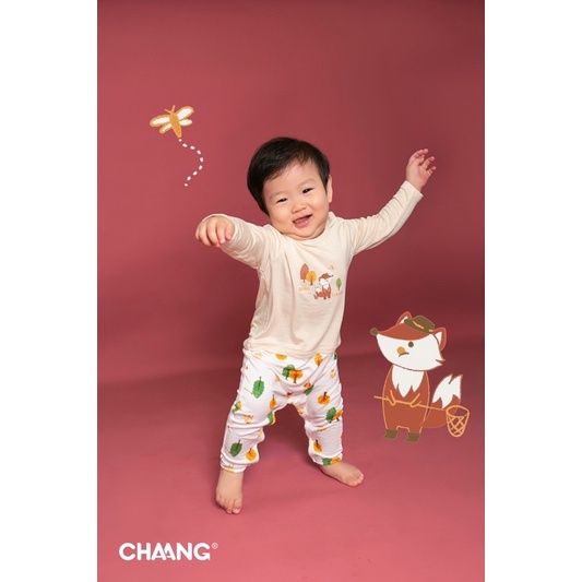 Chaang bộ body cúc vai, body chip Chaang Park cho bé AW22 hihistores