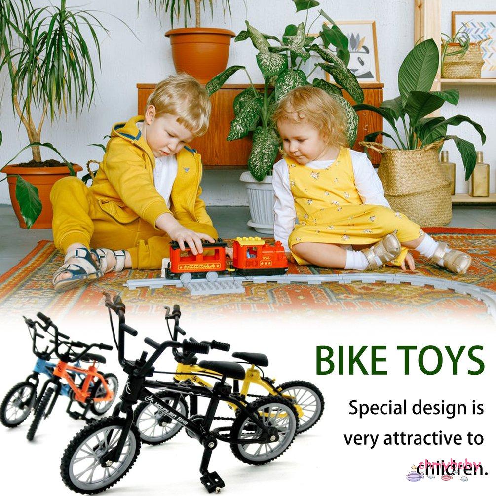 【OMB】 Alloy Finger BMX Functional Kids Bicycle modle Finger Bike Toys Gift
