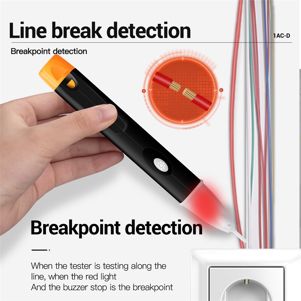 Bút Thử Điện AC110V 220V Không Tiếp Xúc Chuyên Dụng