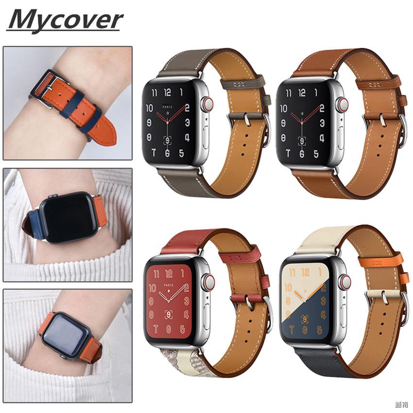 ☼ↂ▪Dây Da Khóa Kim Loại Cho Đồng Hồ Apple 42mm / 38mm 3 2 1