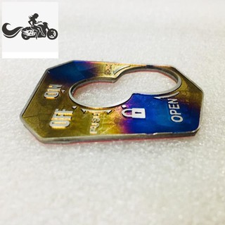 Miếng Dán Ổ Khoá Titan Cho Sonic