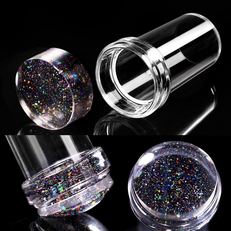 Đầu nhấn in họa tiết móng tay trong suốt UR SUGAR