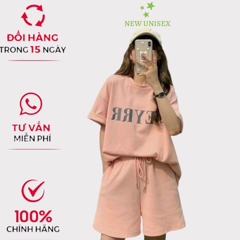 Set Bộ Nữ Mặc Nhà, Đi Chơi In Meyrr Chất Cotton Mềm Co Giãn Tốt Thấm Mồ Hôi Tốt Mặc Thoát Khí [NEW UNISEX]