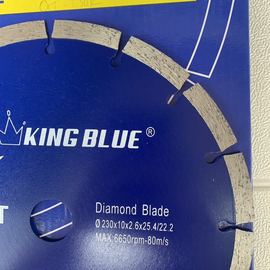 Lưỡi cắt bê tông , cắt gạch 230 KINGBLUE