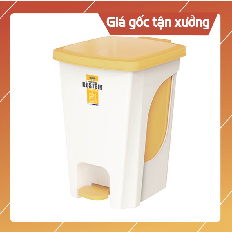 Thùng rác đạp chân Duy Tân Matsu cỡ trung dùng cho gia đình