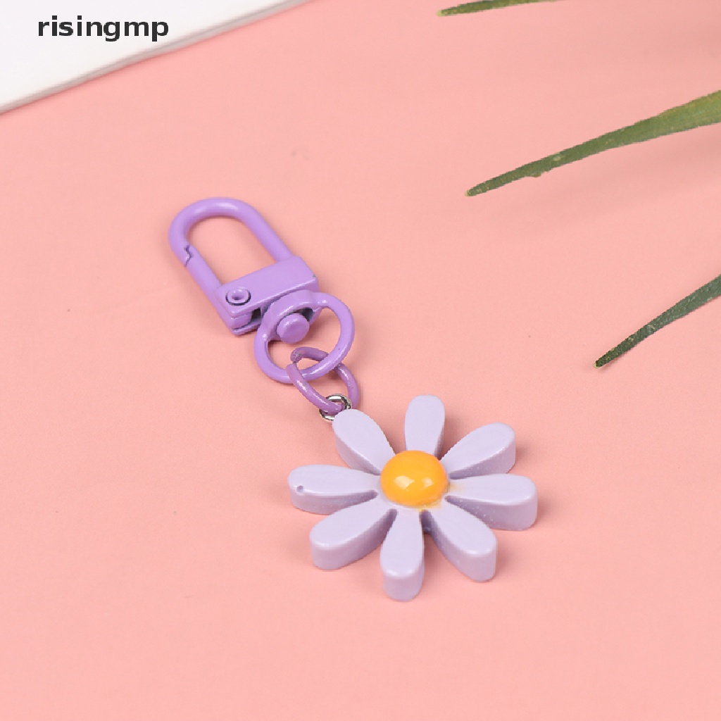 Móc Khóa / Túi / Tai Nghe Bằng Resin Họa Tiết Hoa Hoạt Hình ♨Hot