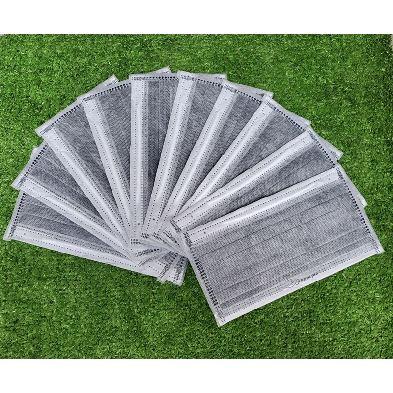 ✅ Hộp 50 cái khẩu trang y tế Famapro Extra kháng khuẩn chính hãng Nam Anh Màu Xám