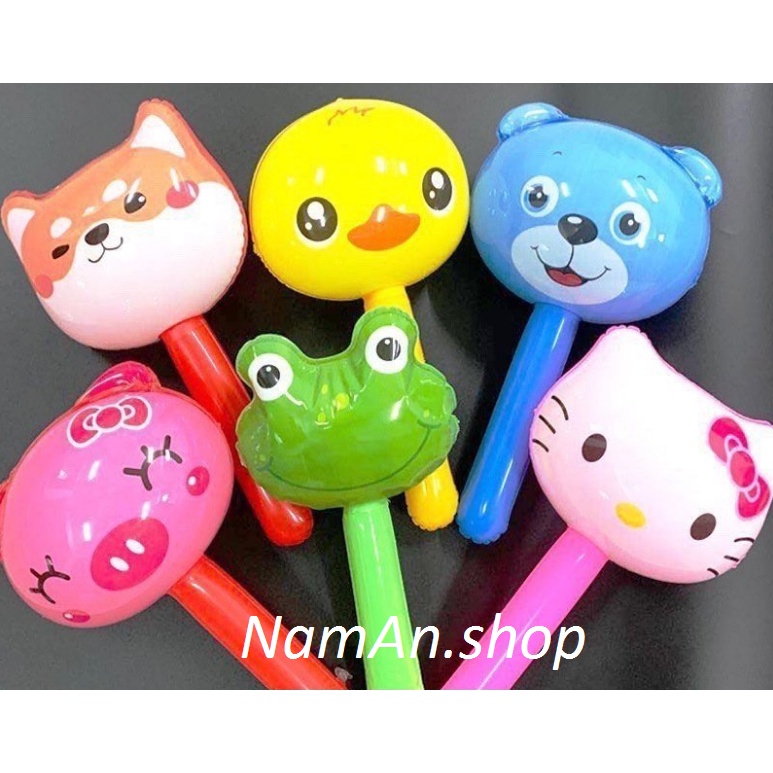 Bong bóng phao nhiều màu dễ thương