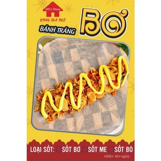 Bánh Tráng Phơi Sương Cuốn Bơ - Su Shi