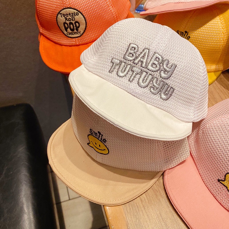 Mũ Lưỡi Trai Chống Nắng Phối Lưới Thoáng Khí Thời Trang Mùa Hè Cho Bé