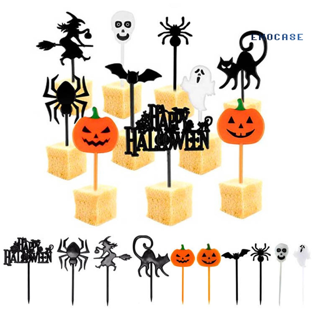 10 Que Trang Trí Bánh Kem Chủ Đề Halloween Dễ Thương