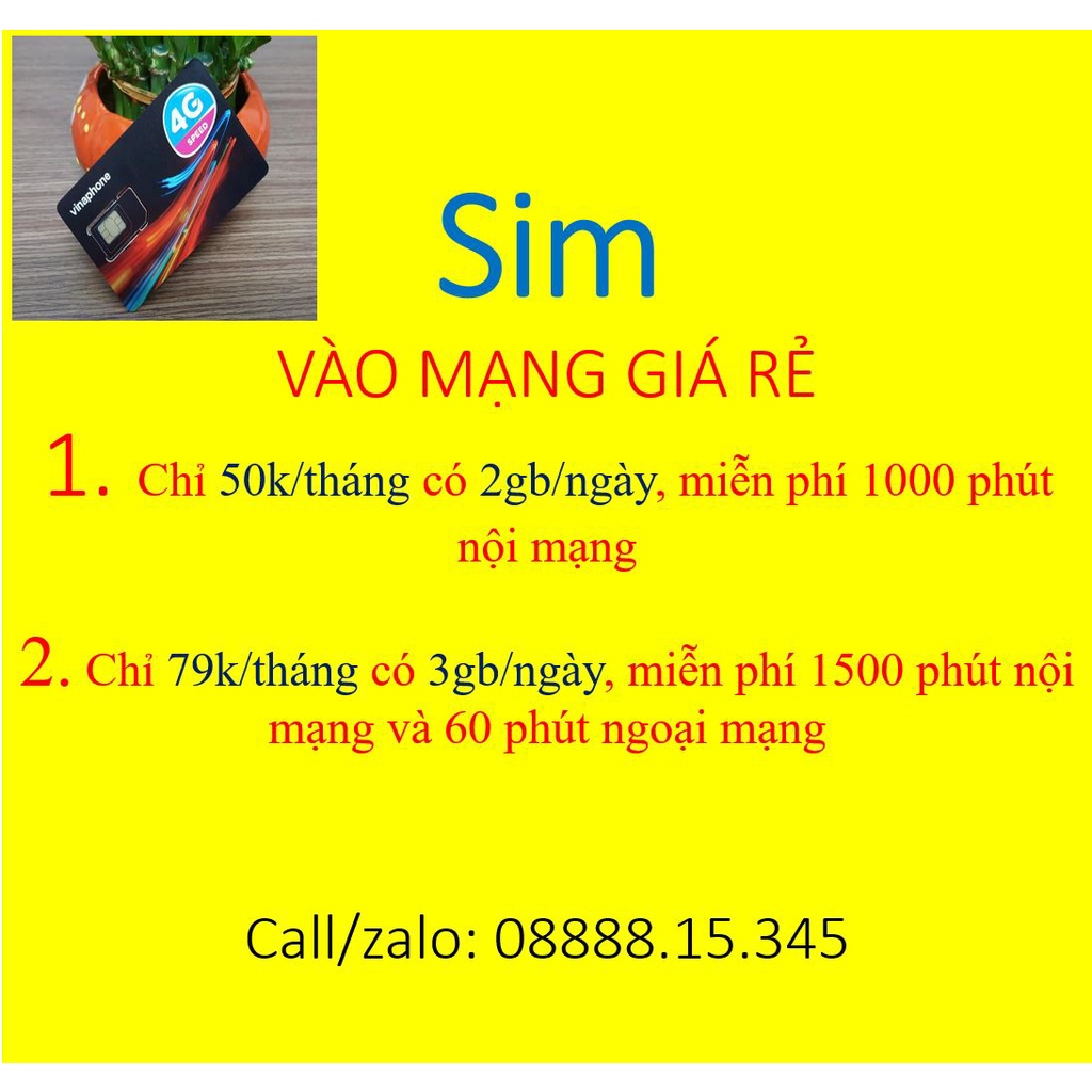 Sim vào mạng giá rẻ, sim vinaphone đầu 091 094 sử dụng lâu dài