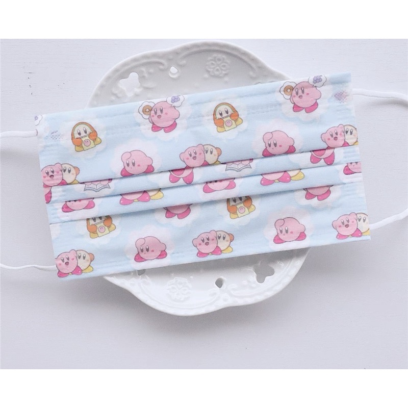 Khẩu trang hoạt hình dễ thương 3 lớp Kirby | WebRaoVat - webraovat.net.vn