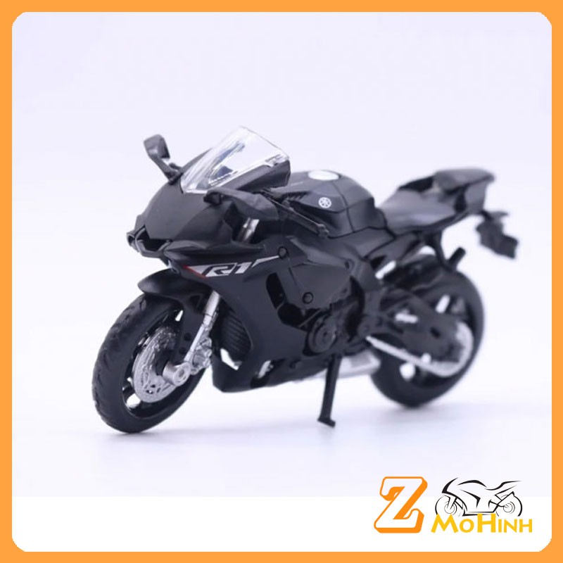 XE MÔ HÌNH MOTO Siêu xe YAMAHA YZF-R1 | MSZ tỷ lệ 1:18 màu Đen