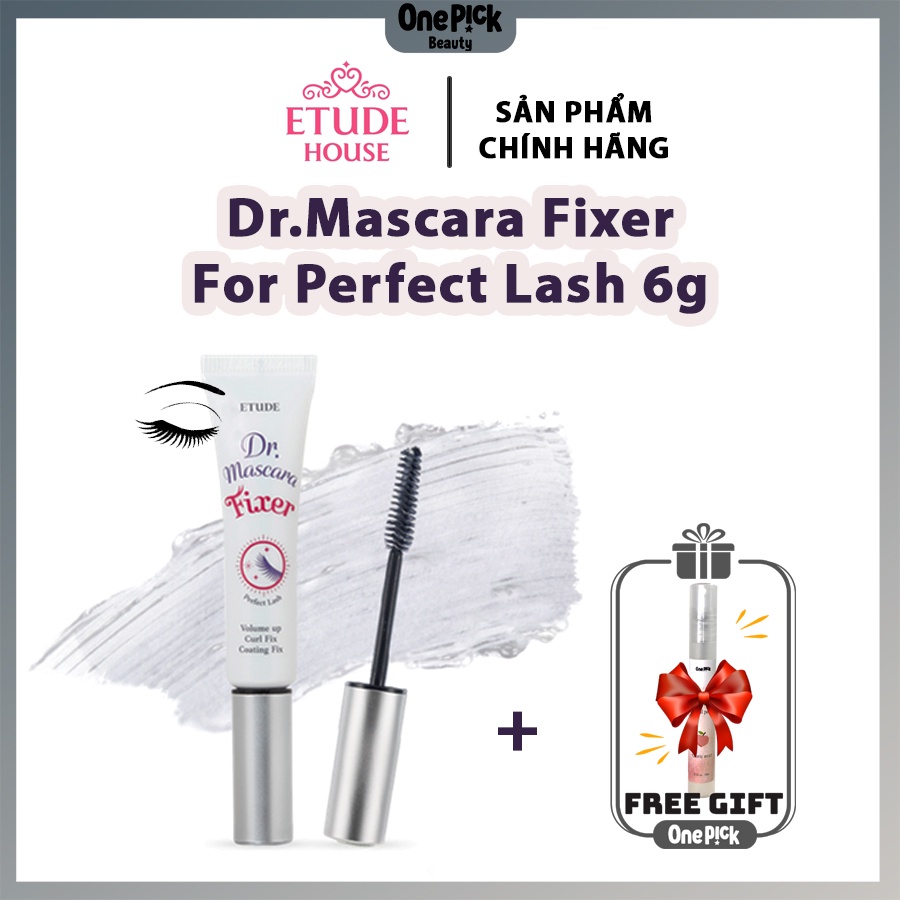 Mascara chải chuốt mi Dr. Mascara ETUDE HOUSE giữ nếp không lem không trôi cả ngày dài 6g