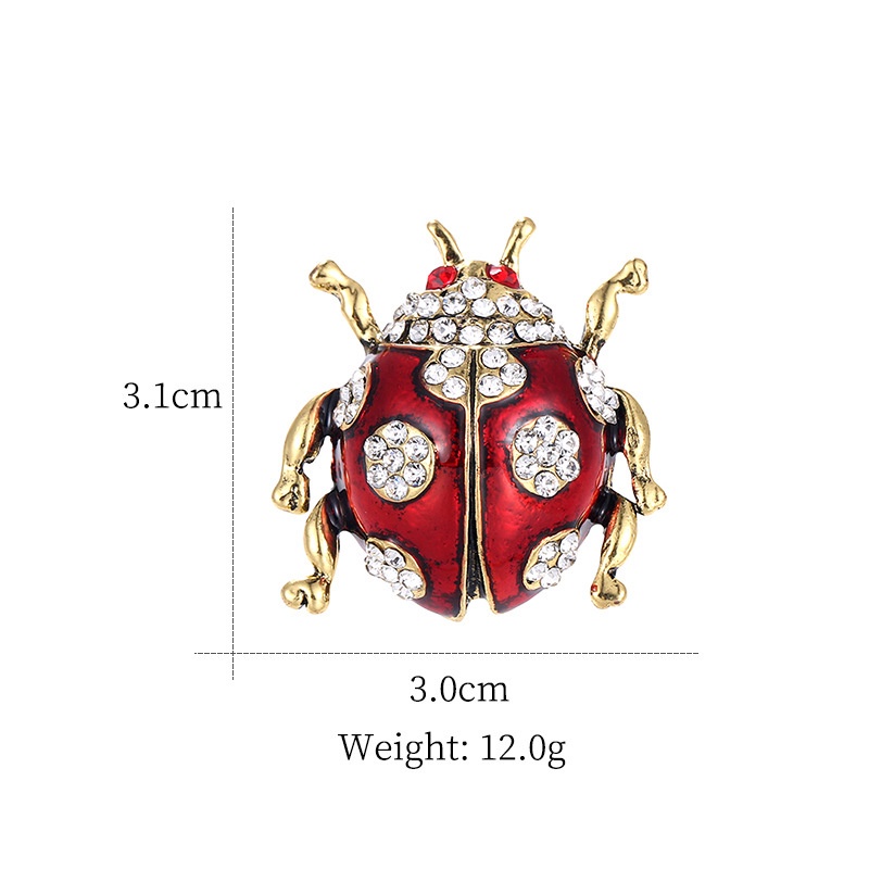 Trâm Cài Áo Hình Chuồn Chuồn/Chú Ong/Voi Bằng Hợp Kim Cao Cấp