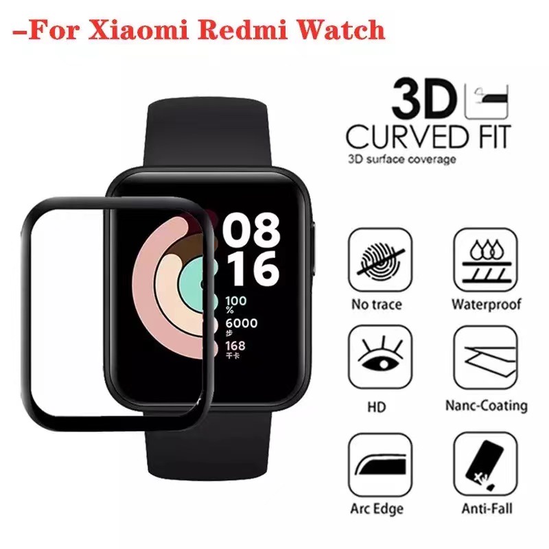 Kính cường lực viền cong 3d cho Xiaomi Redmi Watch 2 2 Lite
