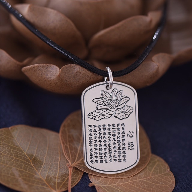 Dây chuyền chú đại bi hoa sen