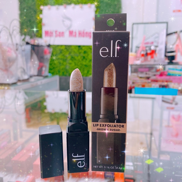 SON TẨY TẾ BÀO CHẾT ELF Lip Exfoliator Brown Sugar