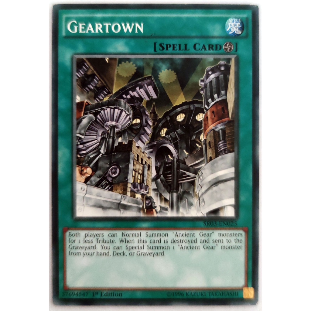 [Thẻ Yugioh] Geartown |EN| Common (GX) | Shopee Việt Nam