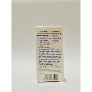 Combo 6 hộp Dầu Nóng 3ml