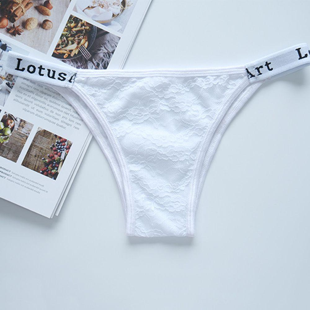 Quần Lót Cotton G-String Thoáng Khí Lưng Thấp Gợi Cảm Cho Nữ