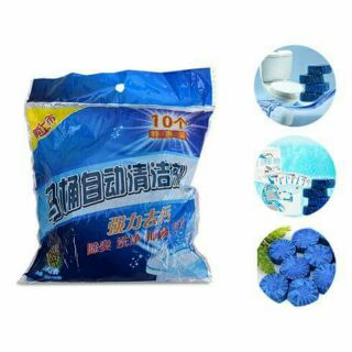 Combo 100 viên (10 gói) tẩy bồn cầu