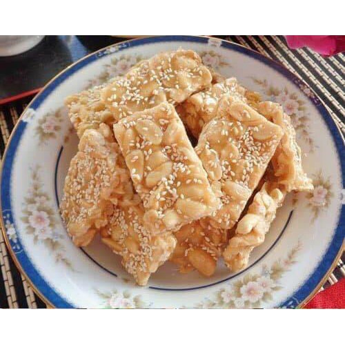 [Hàng chuẩn] Gói 500g kẹo lạc vừng vị truyền thống nhà làm Hà Nội