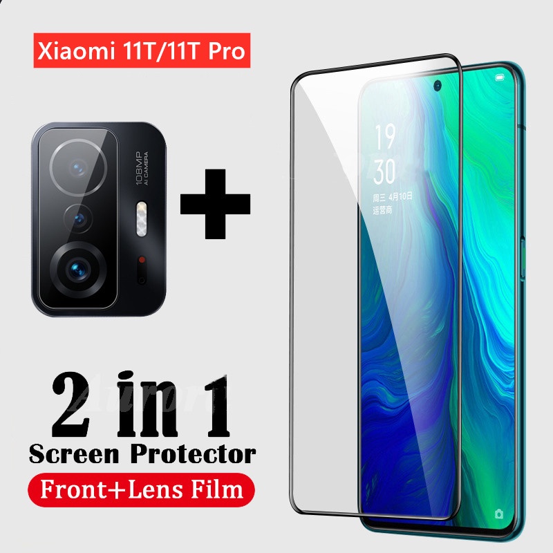 Kính cường lực bảo vệ camera sau 2 trong 1 cho Xiaomi 11T 11T pro