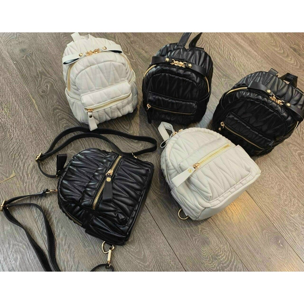 Xả Hàng - Balo nữ mini da mềm đẹp nhỏ nhắn đi chơi đi làm phong cách trẻ trung năng động KIM CHI QUẢNG CHÂU