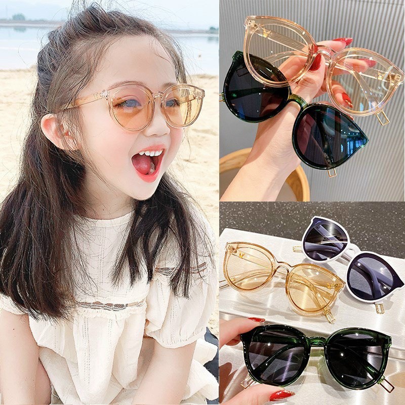 Kính mắt mát râm huyền thoại biển xanh thời trang sành điệu cho bé Chống nắng bảo vệ mắt. Bé 9