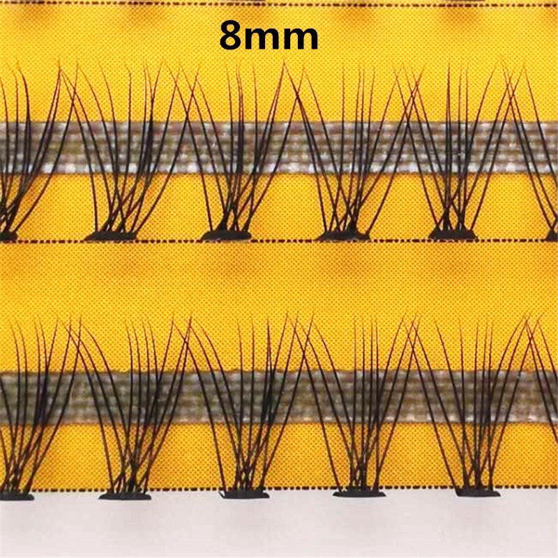 Mi giả tự nhiên dạng chùm Nesura Hàn Quốc 10D/0.1/C, lông mi giả chùm tự nối độ dày 0.1, độ dài 9-12mm